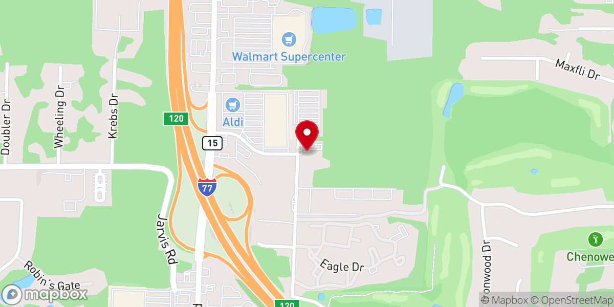 Map showing location of Immaculate Heart of Mary Chapel
