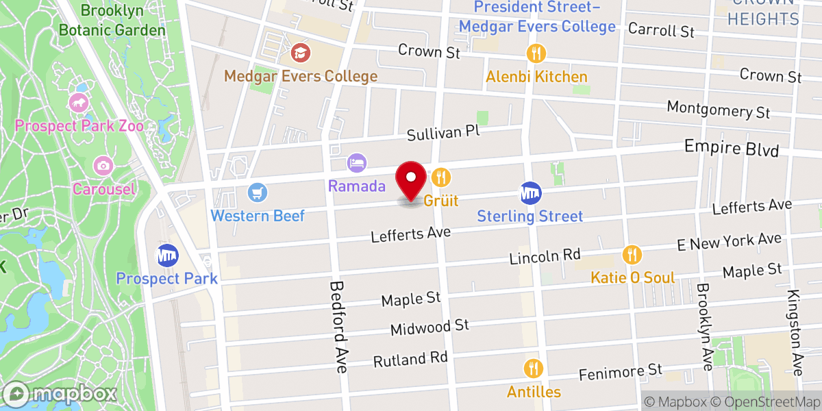 Map showing location of Emanuel Christian Mission