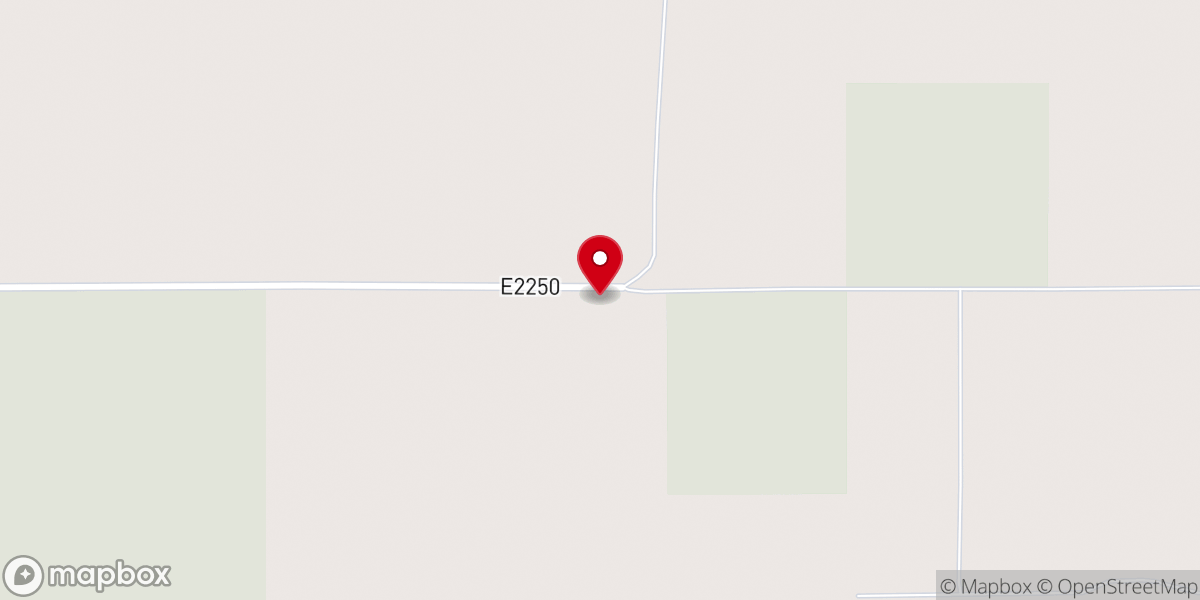 Map showing location of Choctaw Church