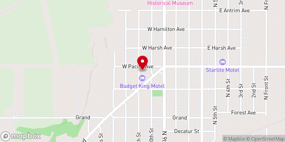 Map showing location of Salina Seventh-day Adventist Church