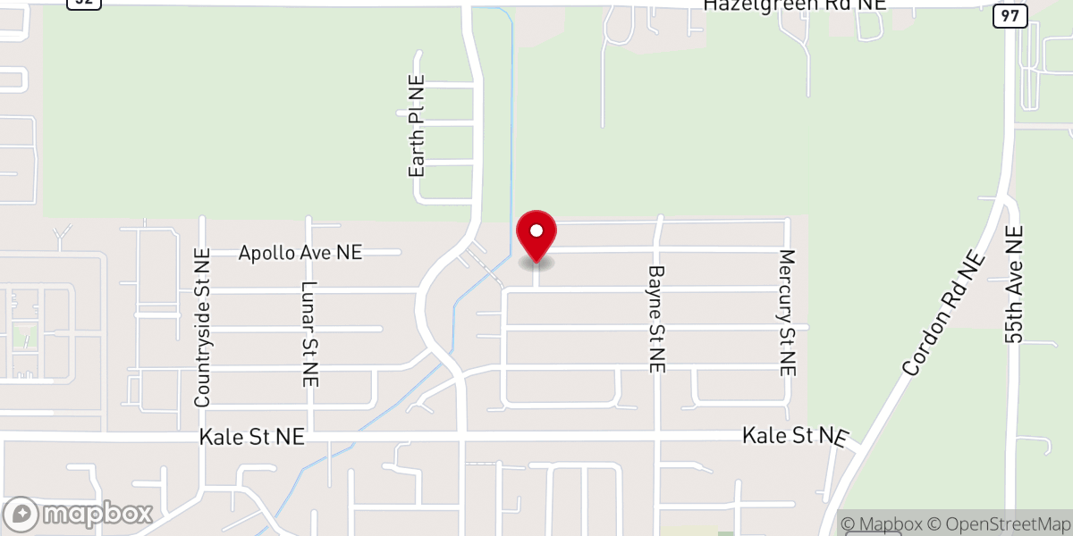 Map showing location of Launch Point Ministries