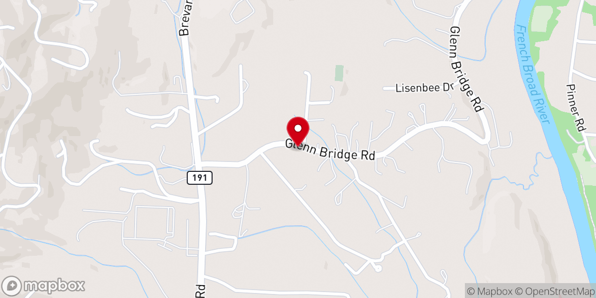 Map showing location of Words of Life Tabernacle