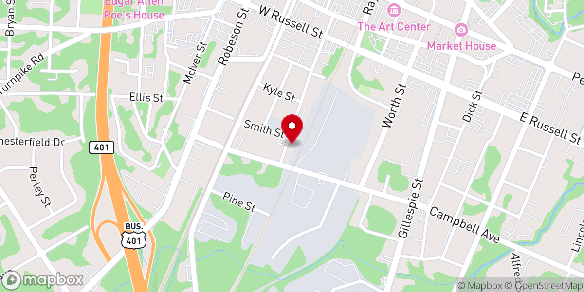 Map showing location of Christian Pentecostal Church of Christ