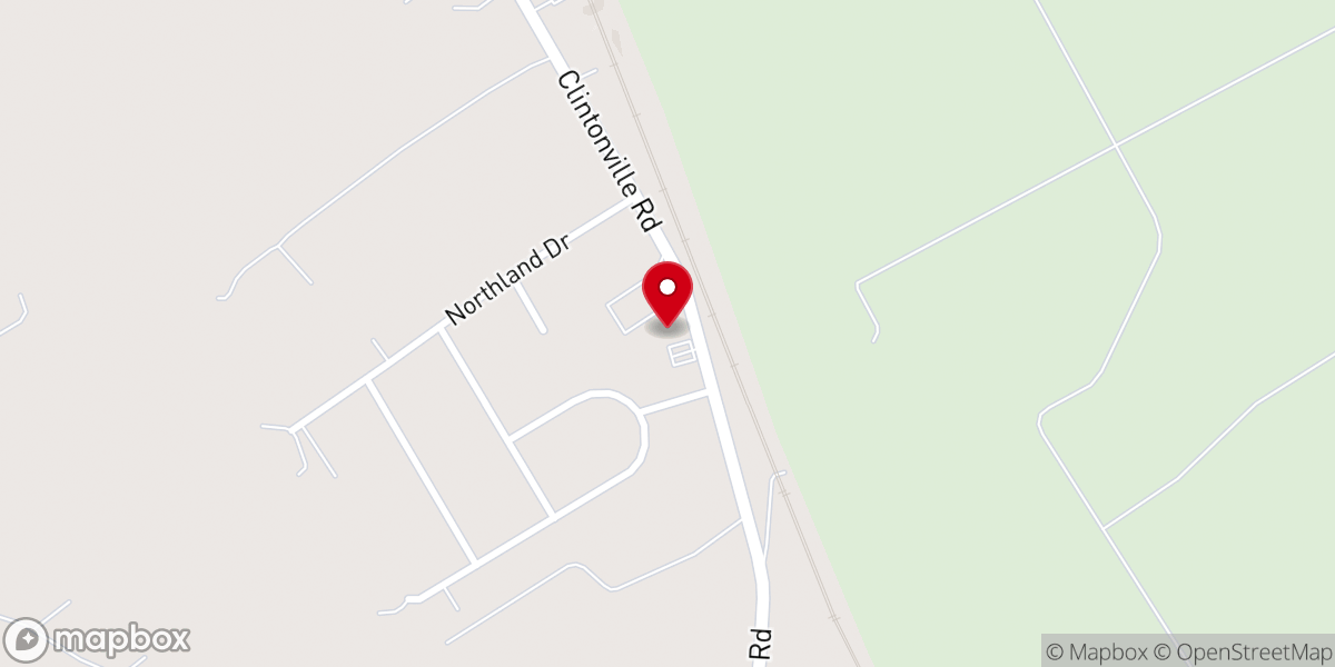 Map showing location of Trinity First Church of God