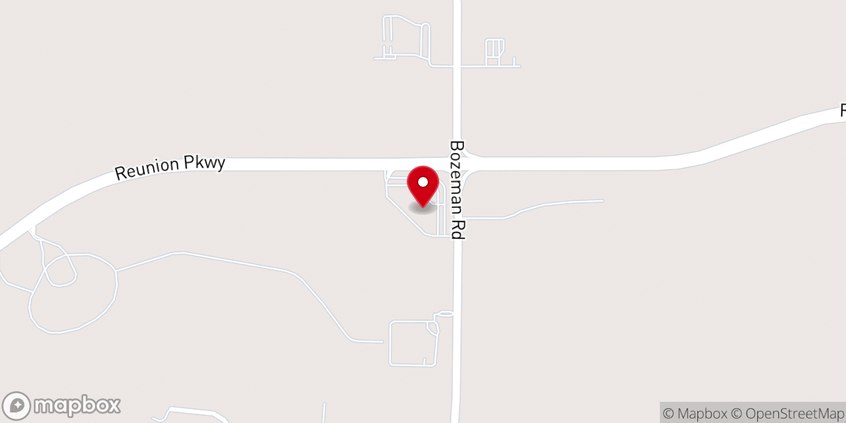 Map showing location of Parkway Church