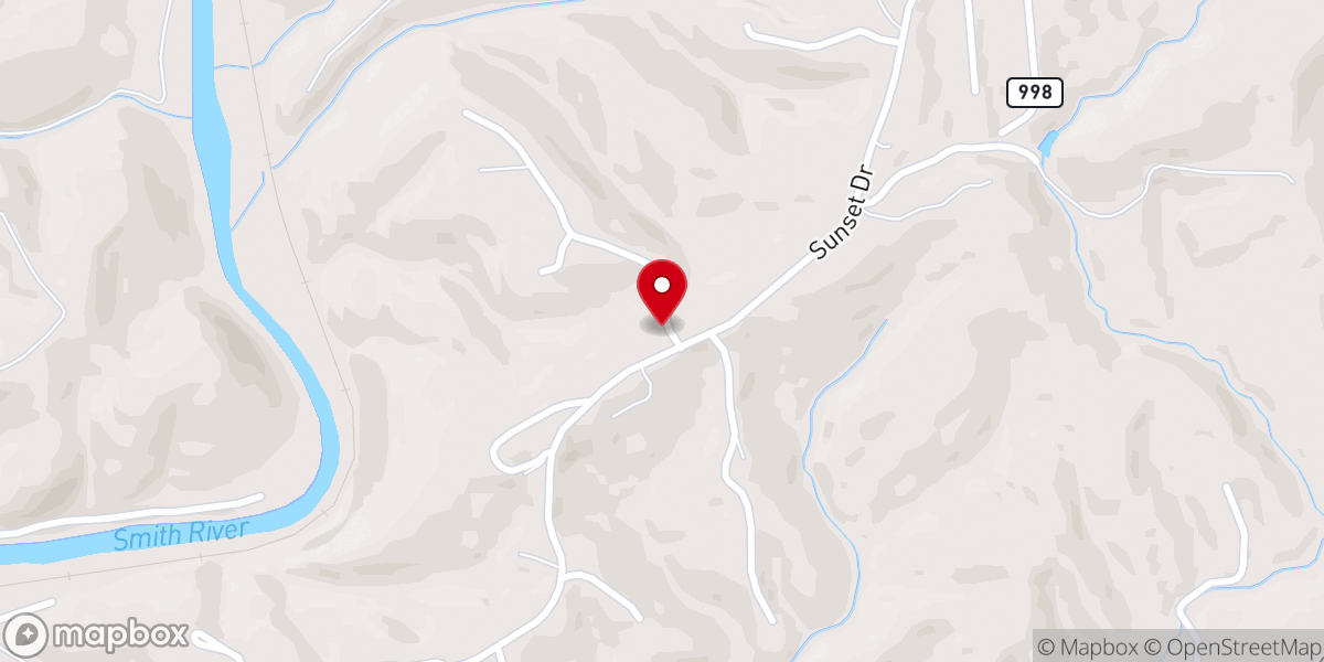 Map showing location of St Paul Pentecostal Holiness