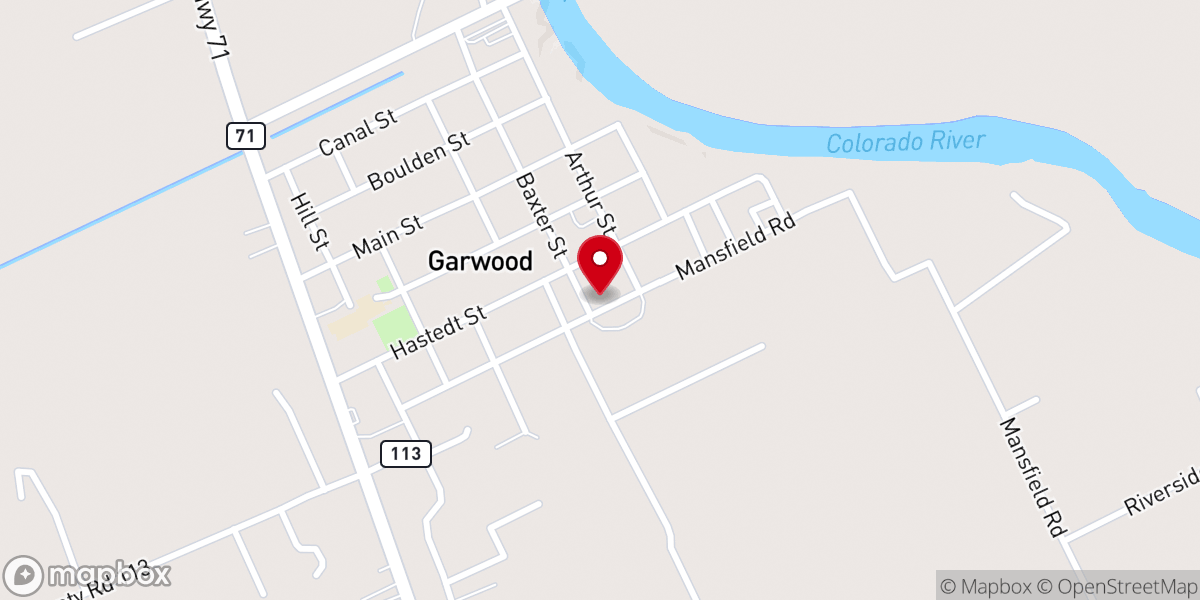 Map showing location of Lehrer Memorial Methodist Church