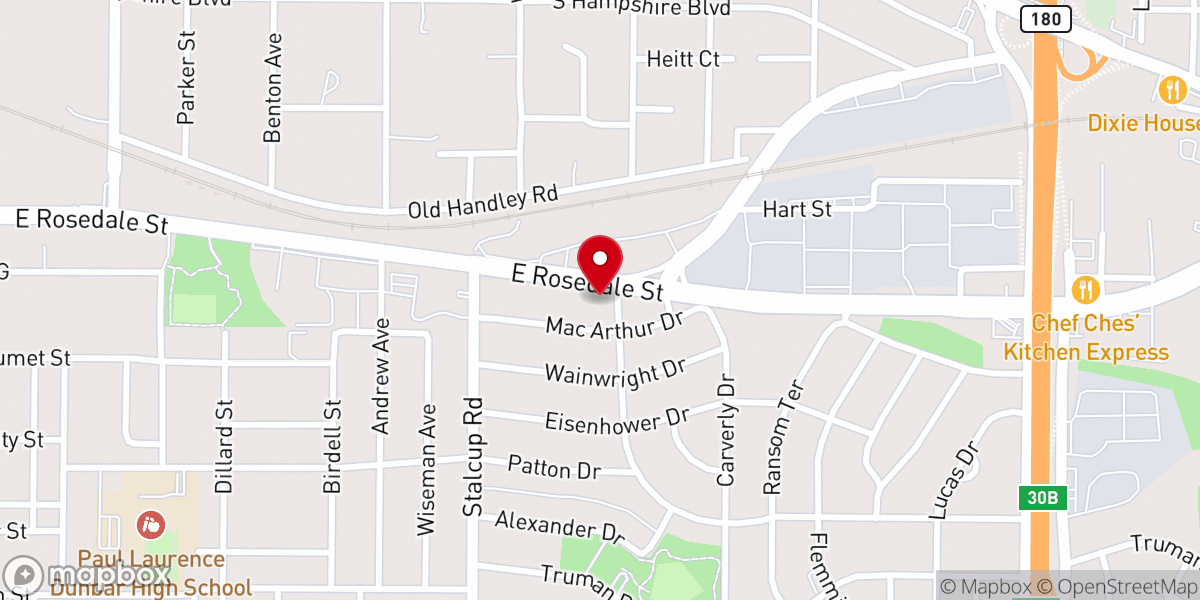 Map showing location of Palabra Viva