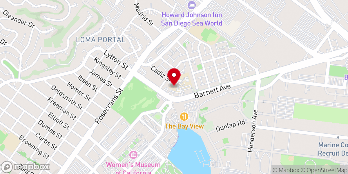 Map showing location of Saint Charles Borromeo Catholic Church and Academy