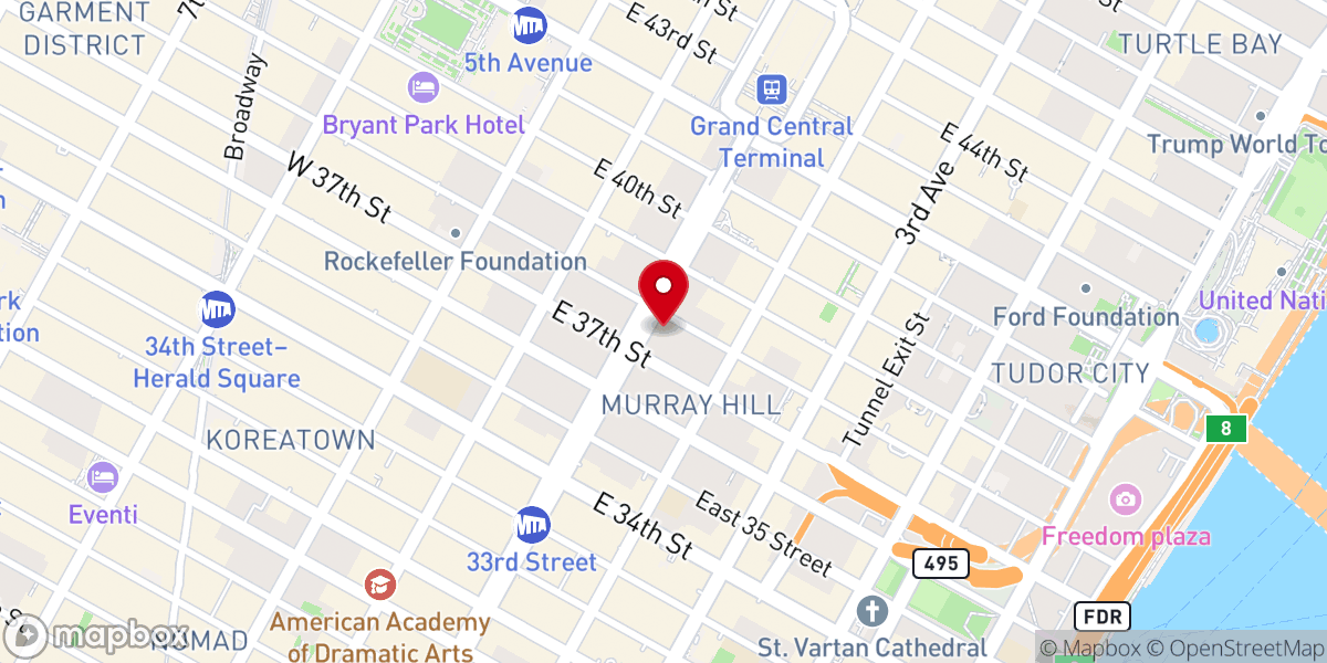 Map showing location of Jesus Our Savior Church