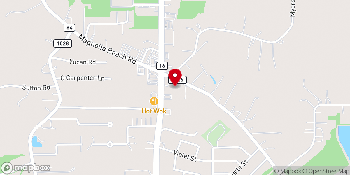 Map showing location of First Apostolic Church of Jesus Christ