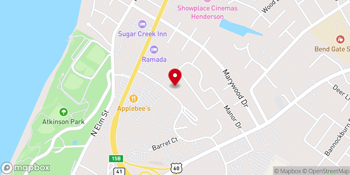 Map showing location of Bethesda Prayer Ministries Inc