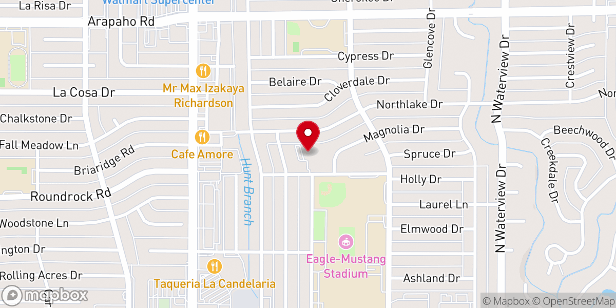 Map showing location of LOFT City Church