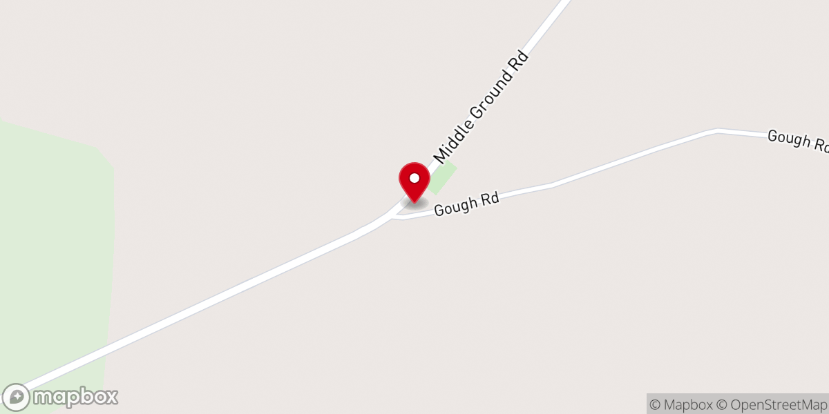 Map showing location of Woodlawn Missionary Baptist Church