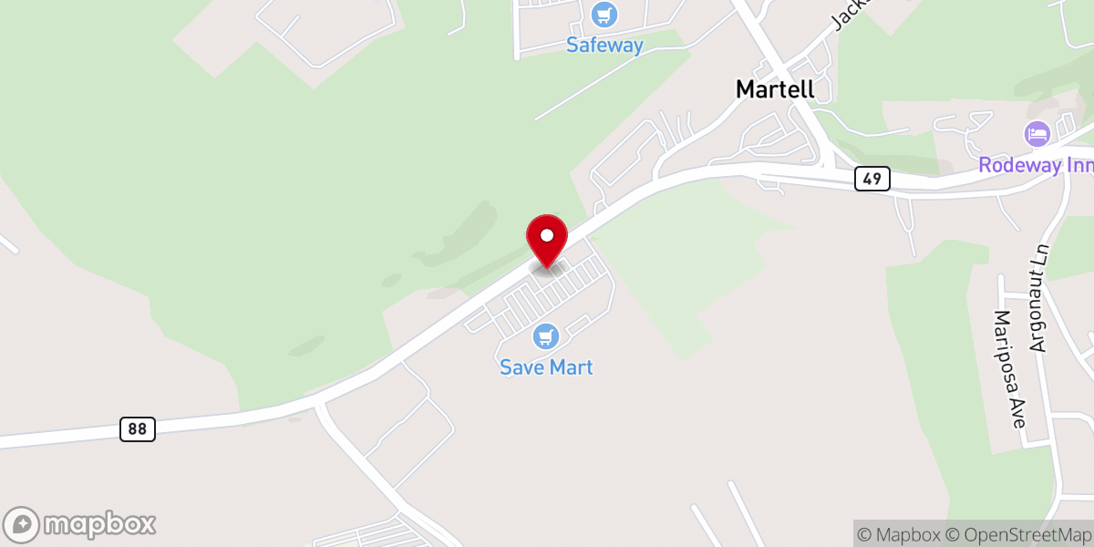 Map showing location of Perko's Café