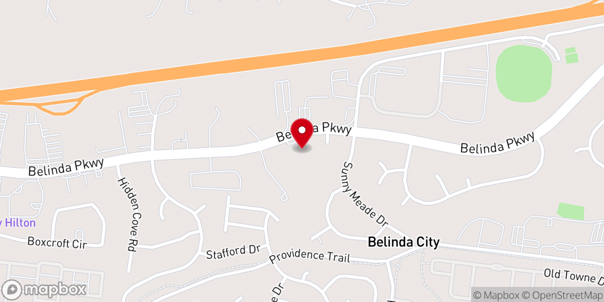 Map showing location of Grace Baptist Church