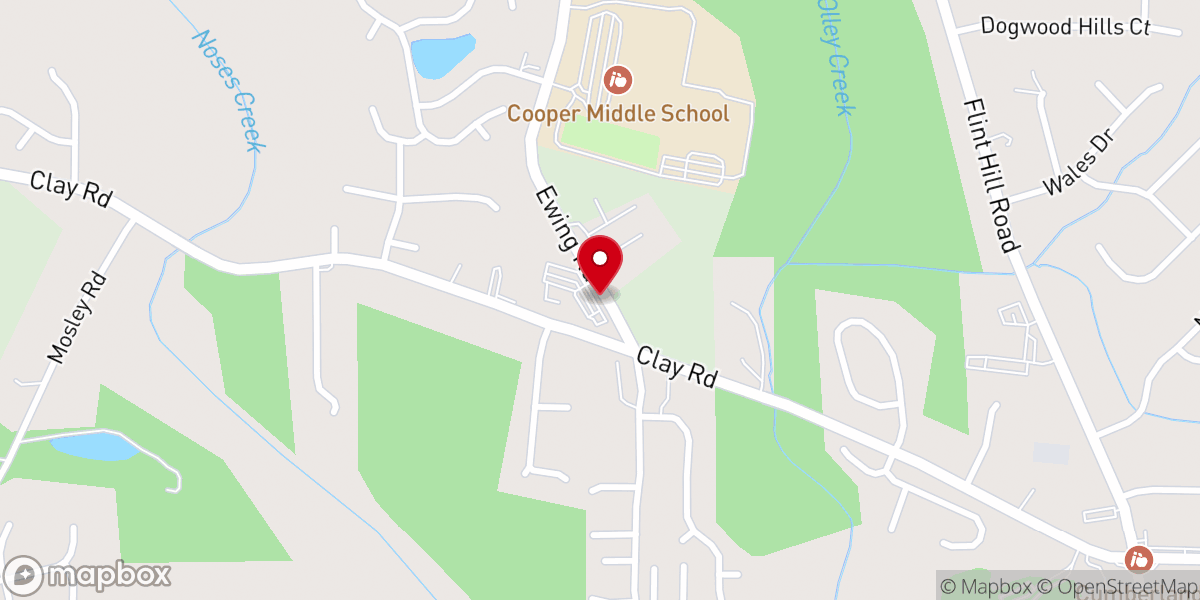 Map showing location of Powder Springs/Spanish Congregation