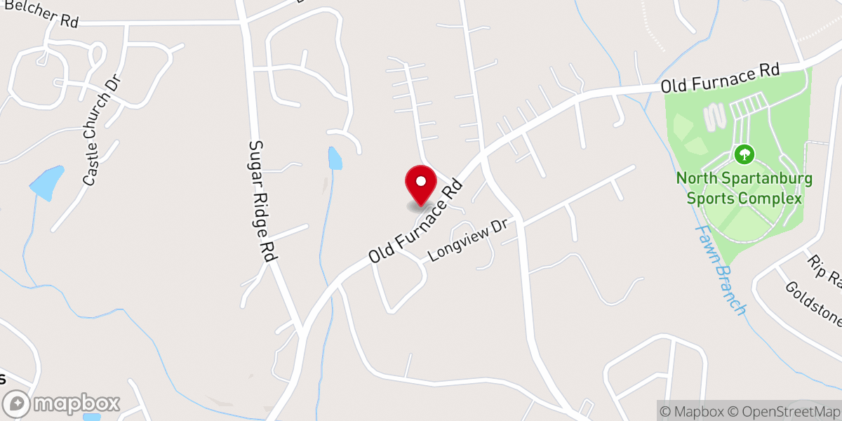 Map showing location of Victory Cathedral Ministries