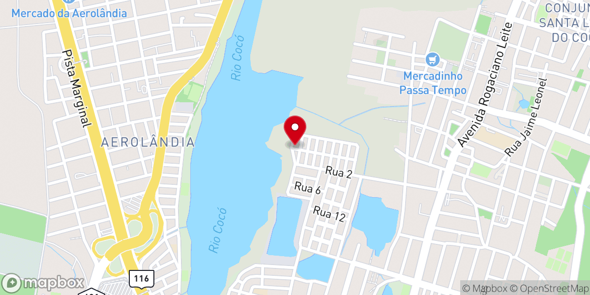 Map showing location of IGREJA PENTECOSTAL TABERNÁCULO DOS MILAGRES