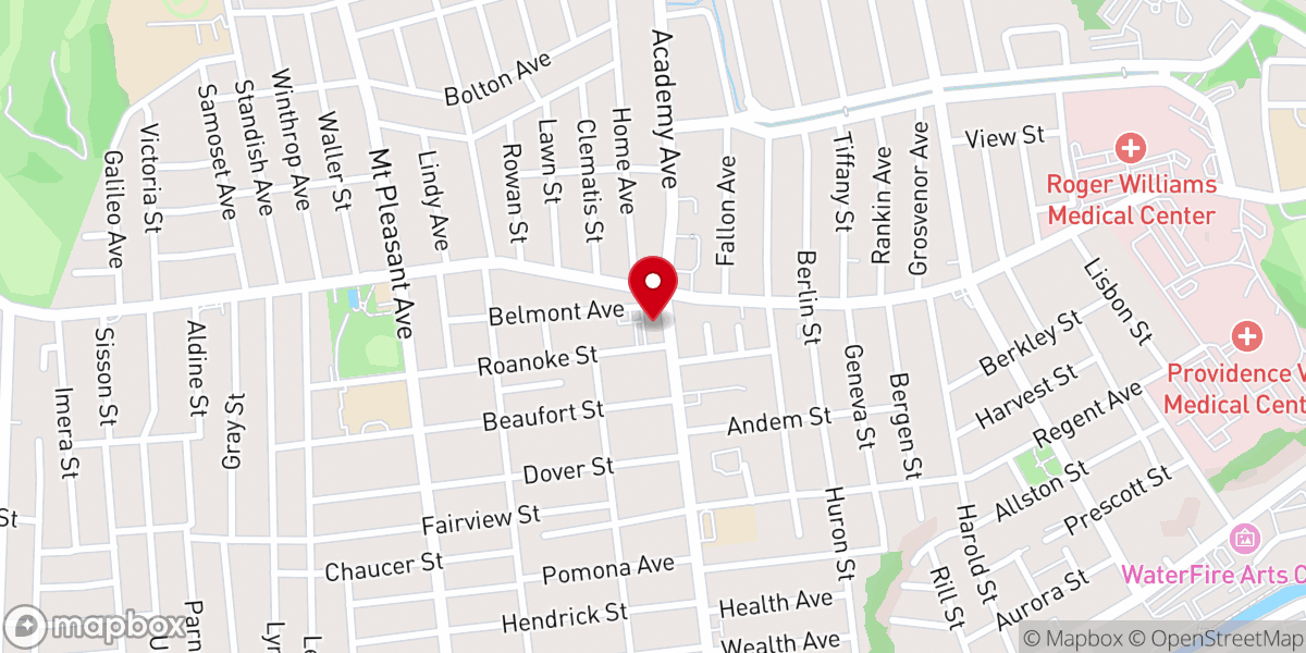 Map showing location of Ministerio Mana Inc