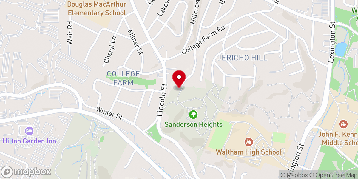 Map showing location of St Mary and St George Coptic Orthodox Church Inc