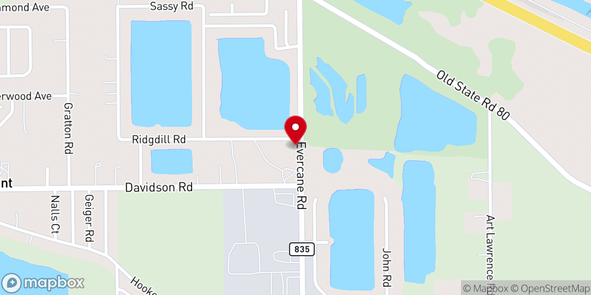 Map showing location of Pentecostal Apostolic Church of Jesus Christ Inc