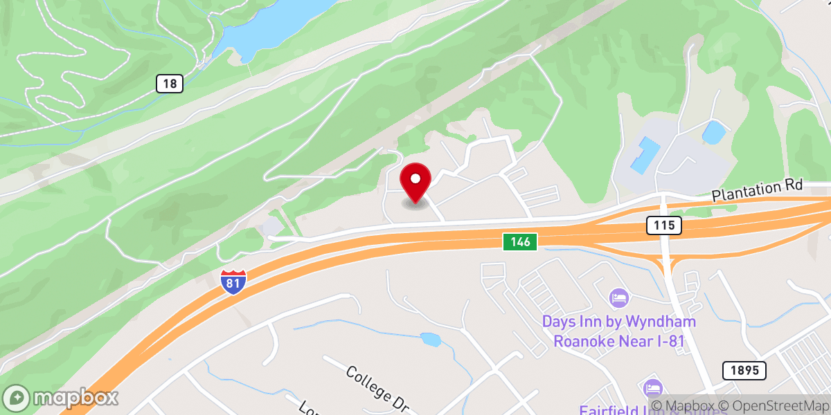 Map showing location of Church of God State Office