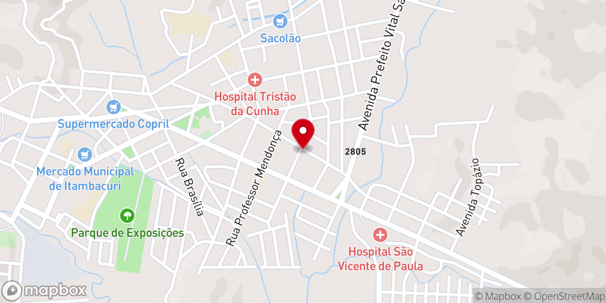 Map showing location of Congregação Cristã no Brasil
