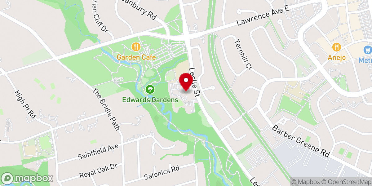 Map showing location of St. Bonaventure
