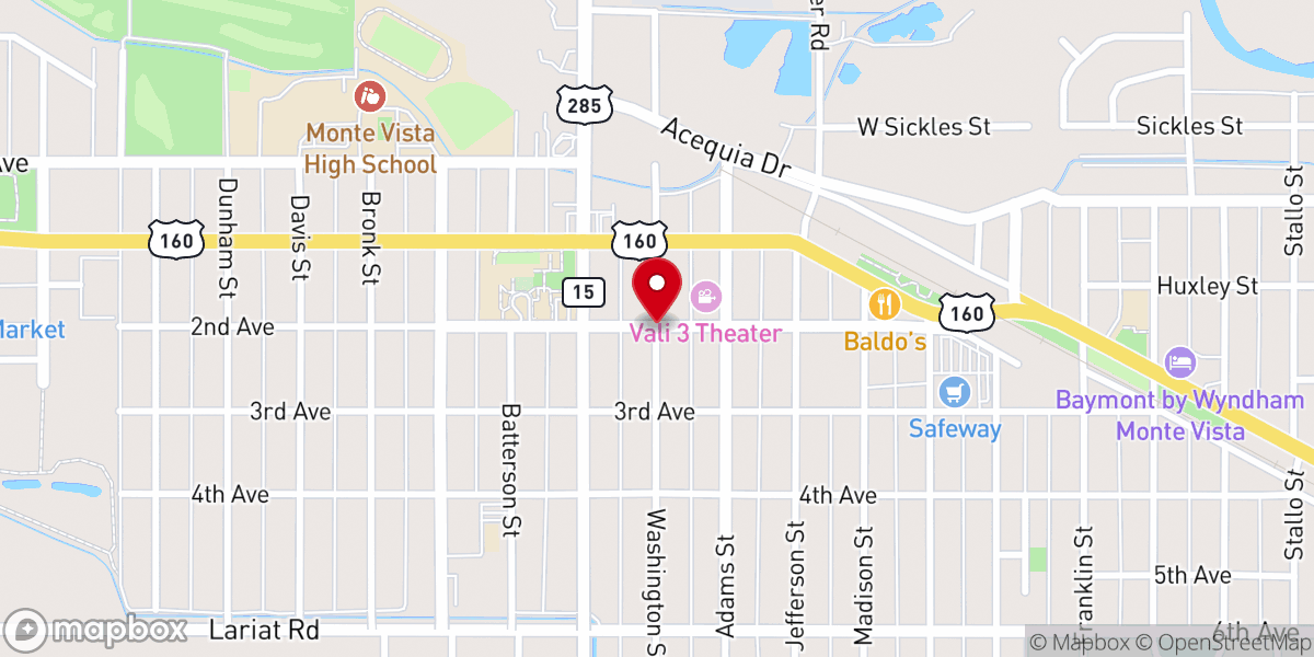 Map showing location of Good News Ministries International
