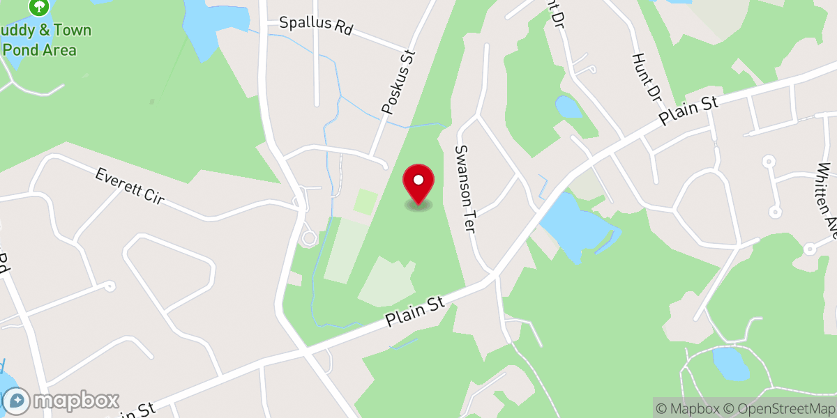 Map showing location of Packard Manse