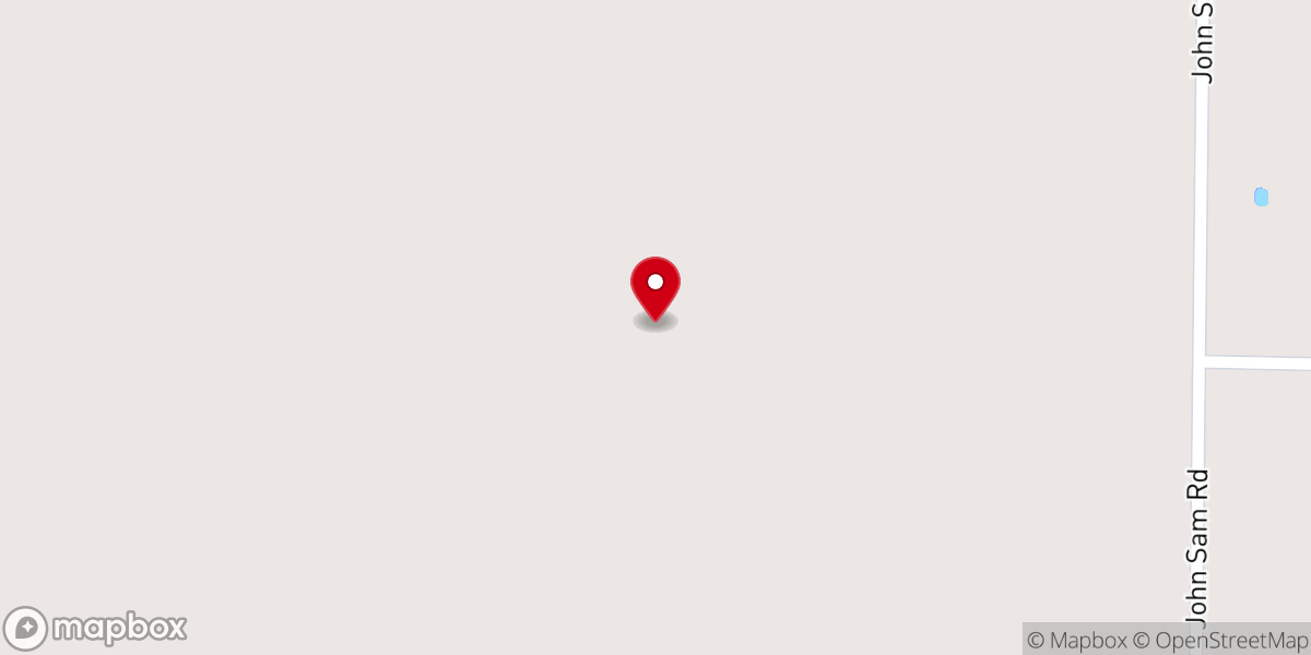 Map showing location of Mount Olive Baptist Church