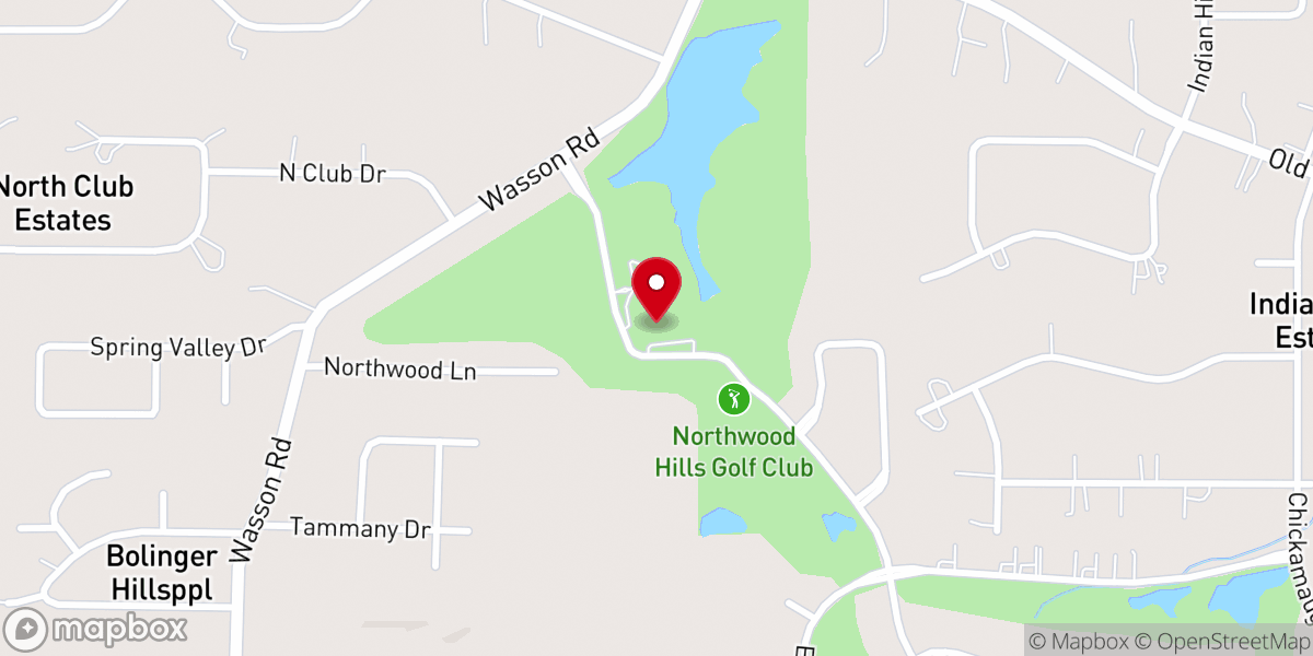 Map showing location of Journey Church Blanchard