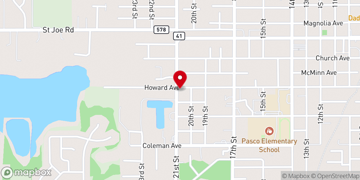 Map showing location of Christ Firm Foundation FMC