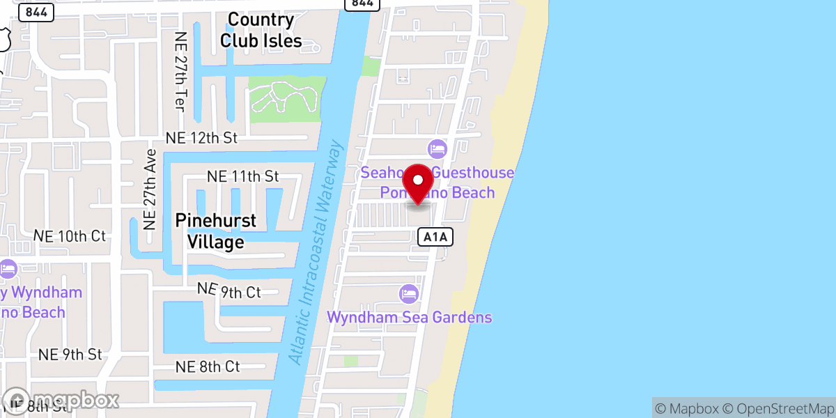 Map showing location of St Gabriel Catholic Church