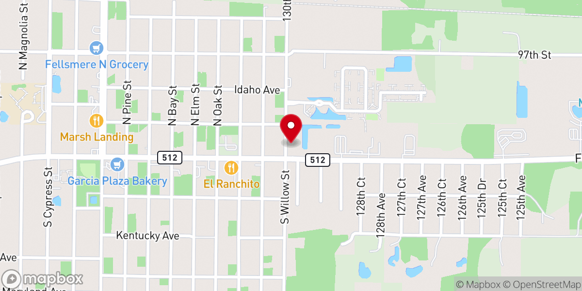 Map showing location of Tepeyac Center