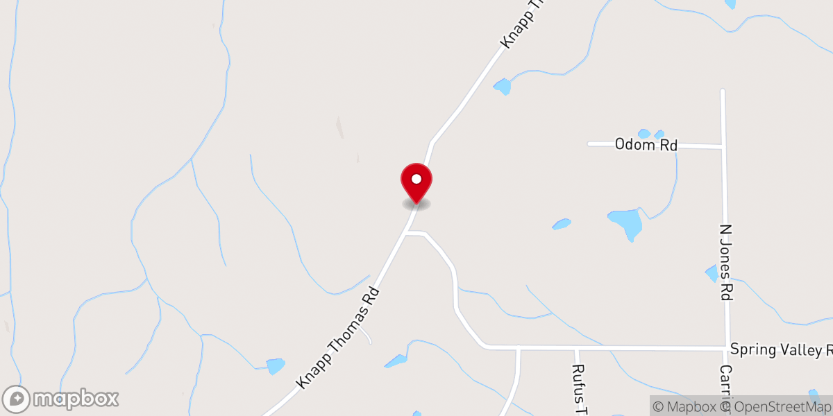 Map showing location of Emmanuel Missionary Baptist Church