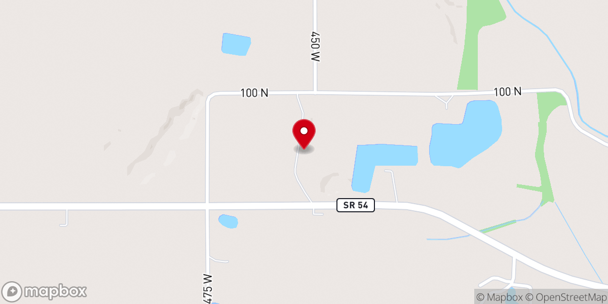 Map showing location of Open Arms Christian Ministries