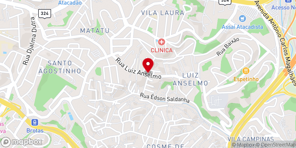 Map showing location of Igreja Pentecostal Ministério Do Espírito Santo