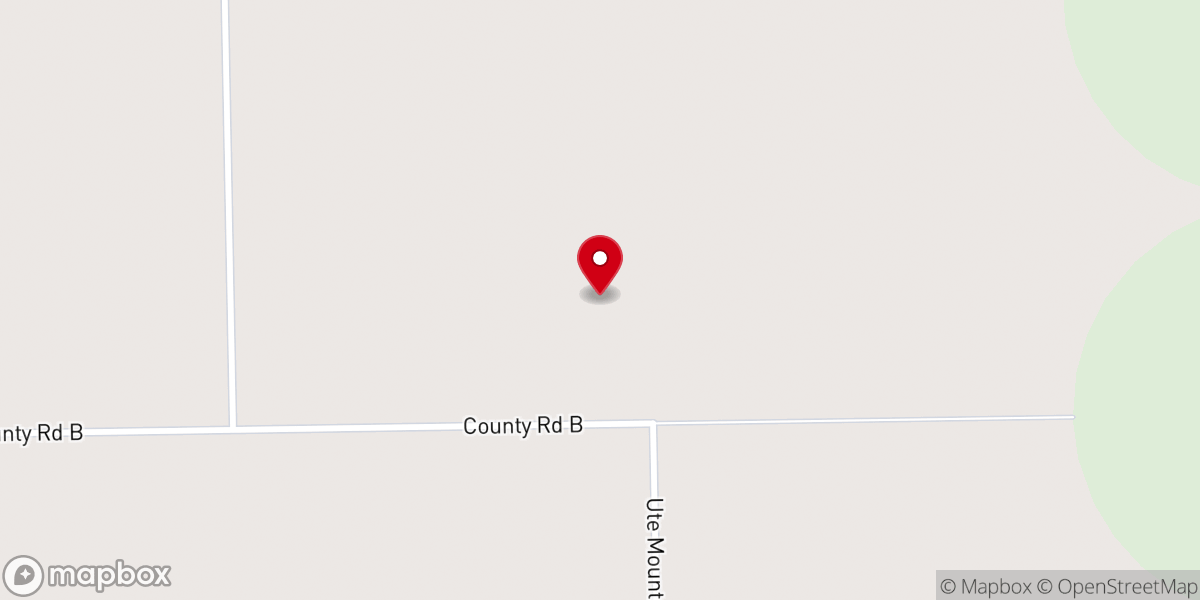 Map showing location of Jaroso, CO 81138