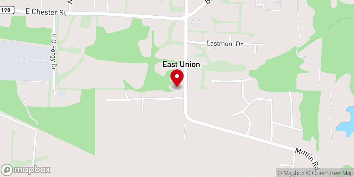 Map showing location of Faith Apostolic Church of Jackson