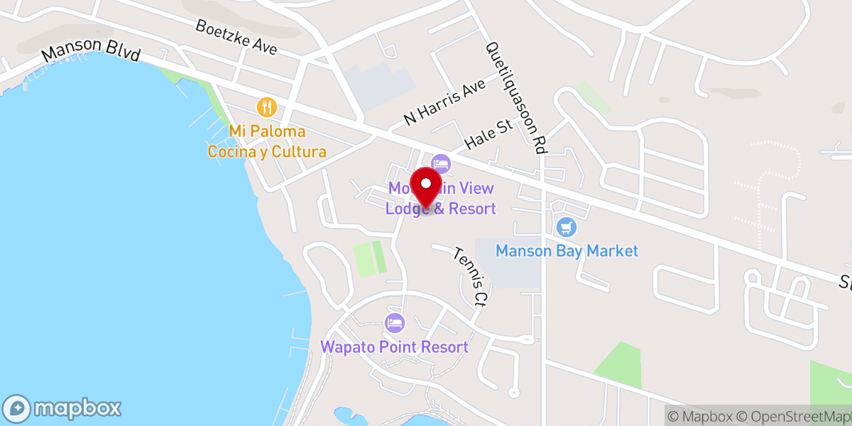 Map showing location of North Shore Bible Church