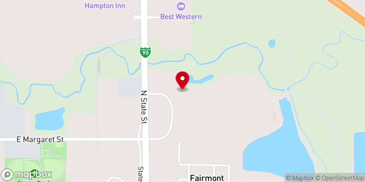 Map showing location of Haven Experience