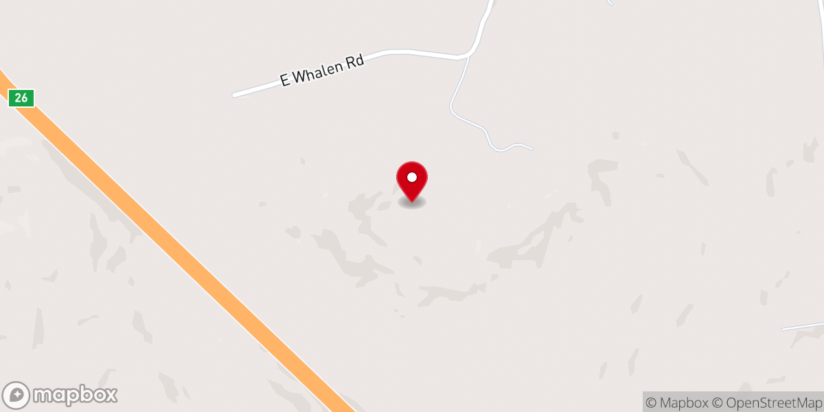 Map showing location of Union Baptist Church