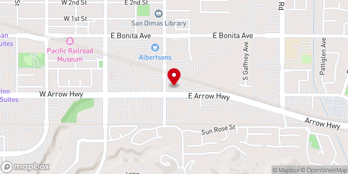 Map showing location of Reach San Gabriel Valley (SGV) formerly Praise Chapel Azusa