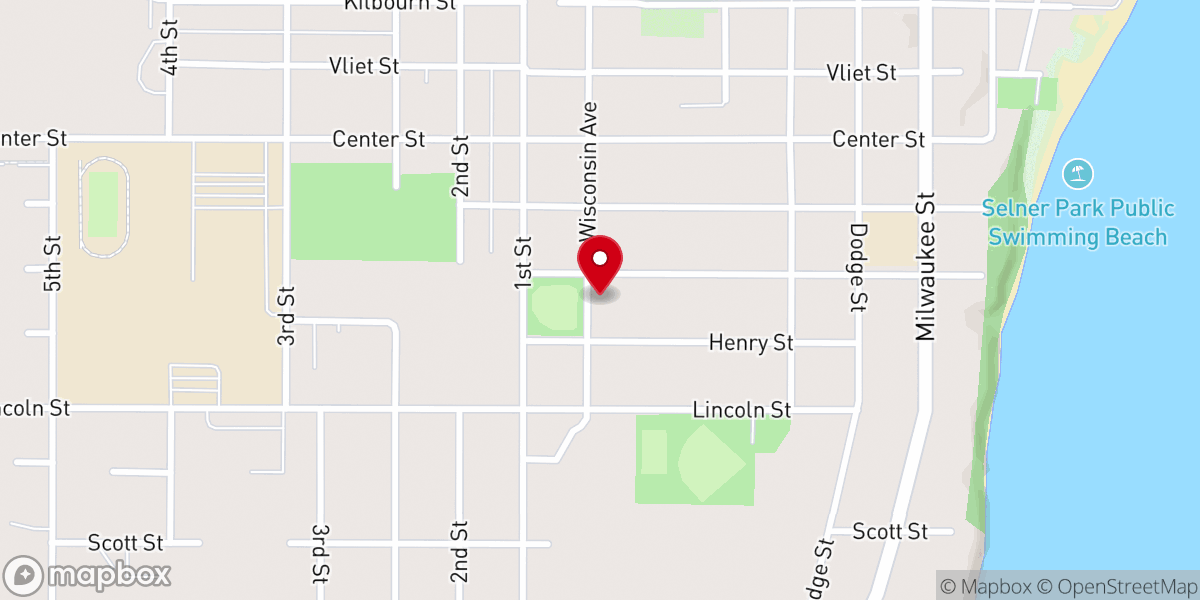 Map showing location of Immanuel Lutheran Church - WELS