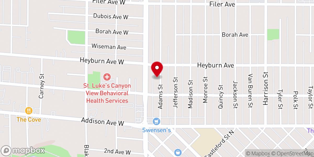 Map showing location of Church on a Mission Inc
