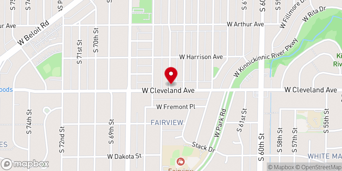 Map showing location of Salt of the Earth Missionary Baptist Church