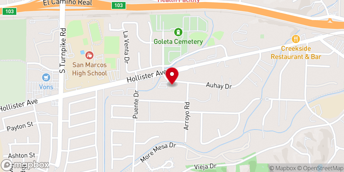 Map showing location of Living Faith Church Assemblies of God
