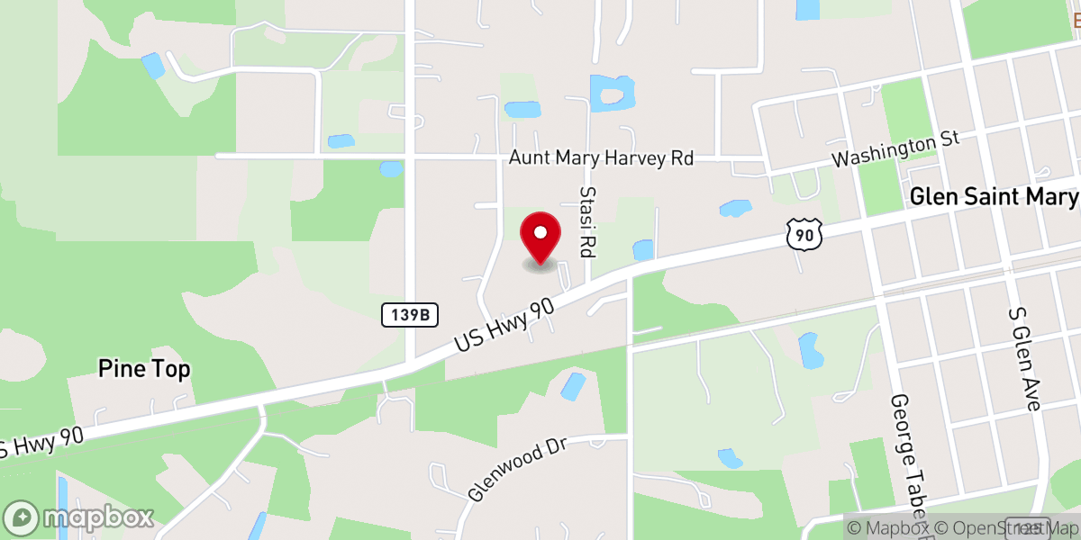 Map showing location of Souls Harbor Church of God